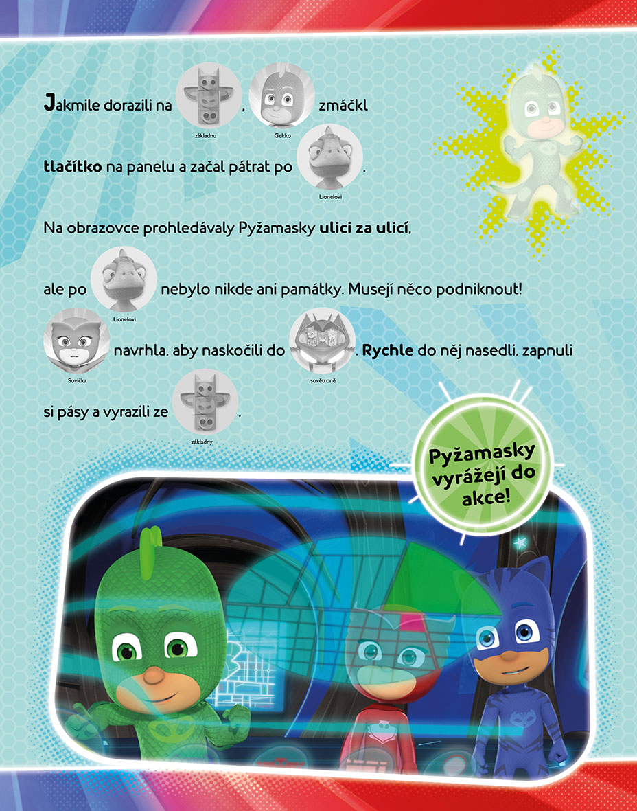 Pyžamasky - Moje první pohádka se samolepkami