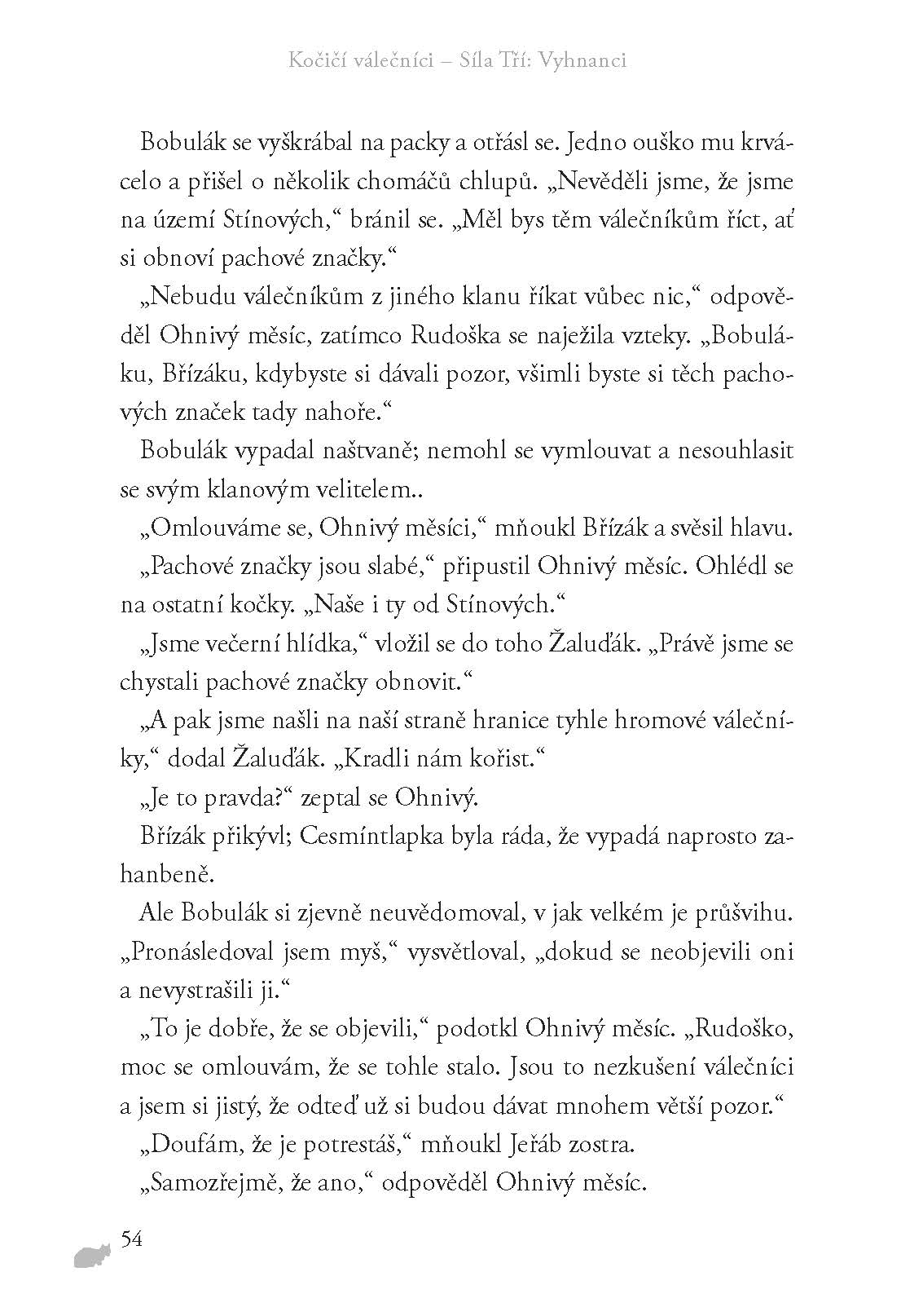 Kočičí válečníci: Síla tří (3) – Vyhnanci