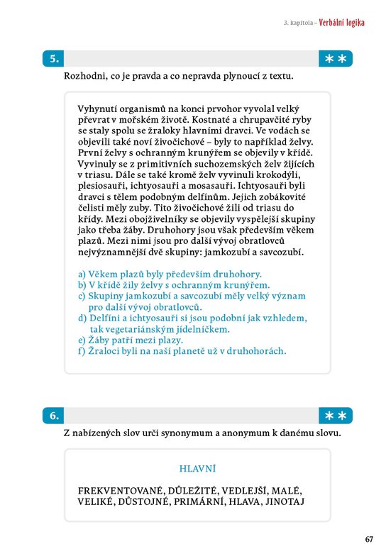 Hravá matematika a logika pro chytré hlavy