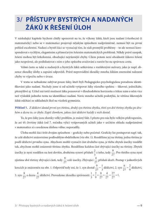 Matematika pro bystré a nadané žáky, 2. díl