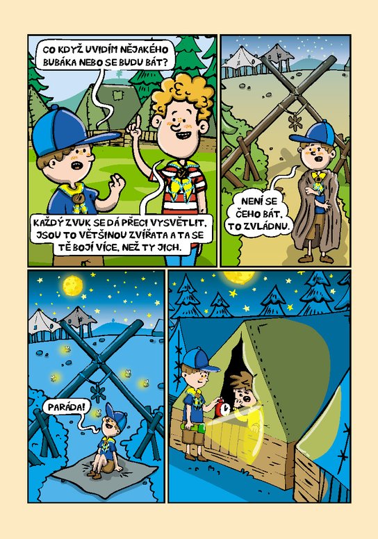 Zápisník pro malé skauty