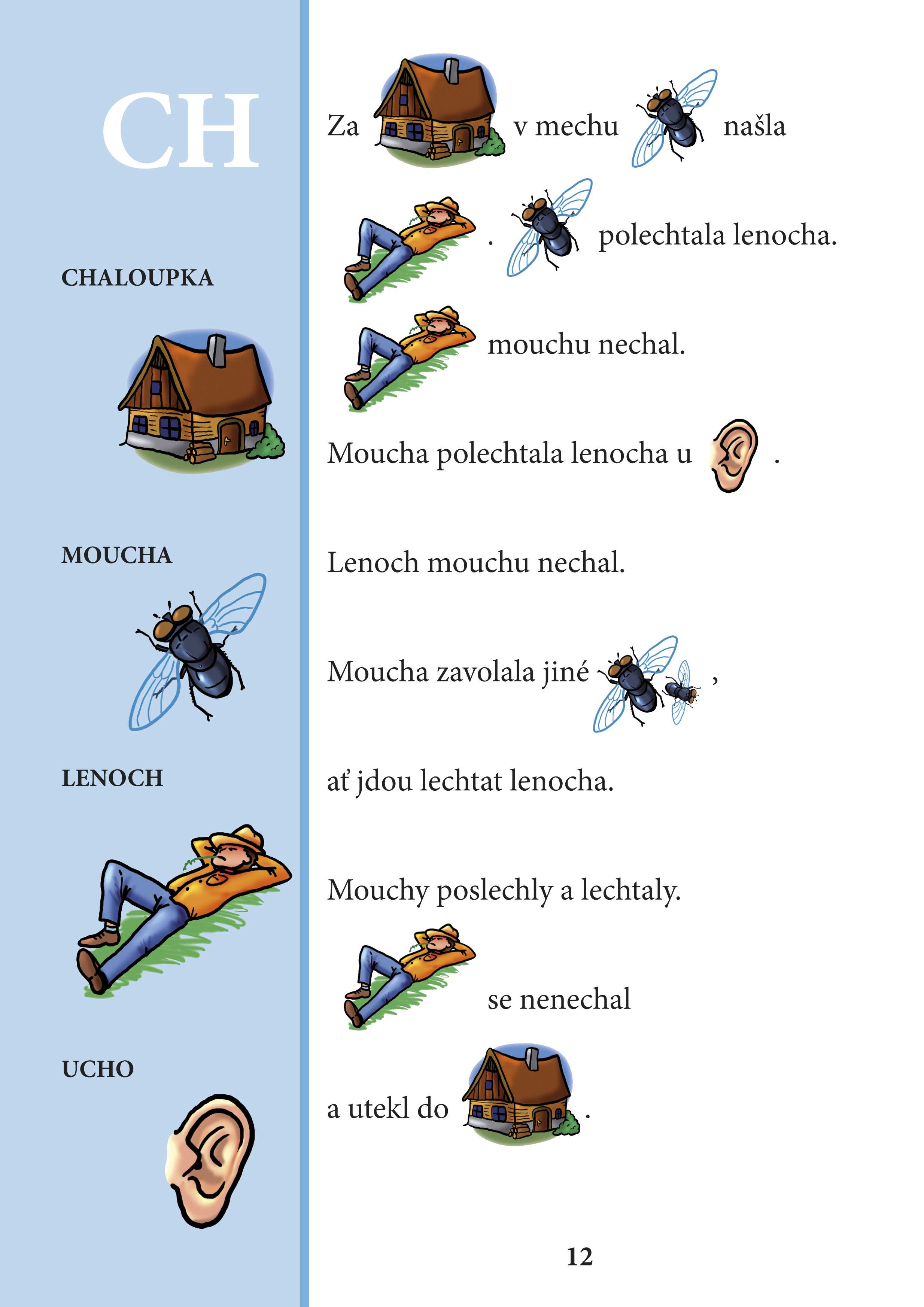 Logopedické pexeso a obrázkové čtení B-P-N-D-F-V-K-H-CH-ĎŤŇ