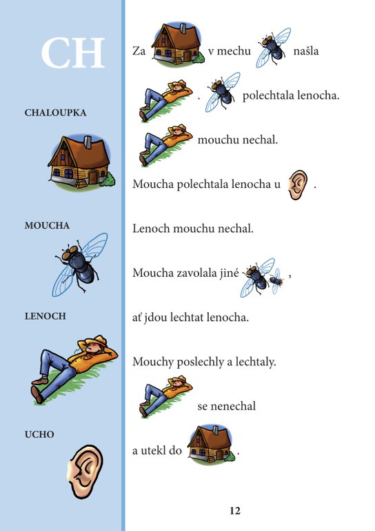 Logopedické pexeso a obrázkové čtení B-P-N-D-F-V-K-H-CH-ĎŤŇ