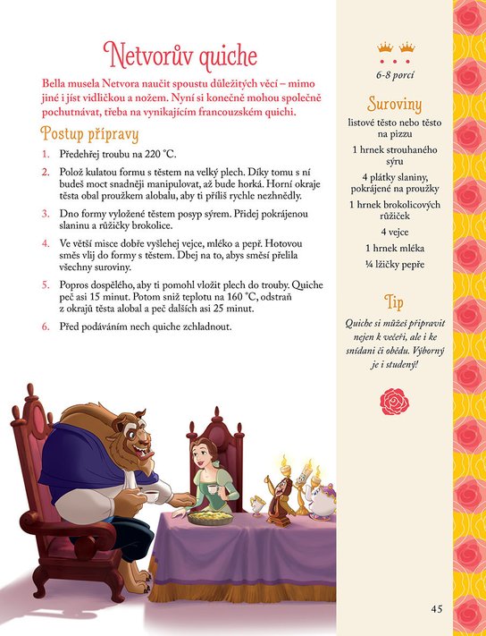 Disney Princezna - Kuchařka 
