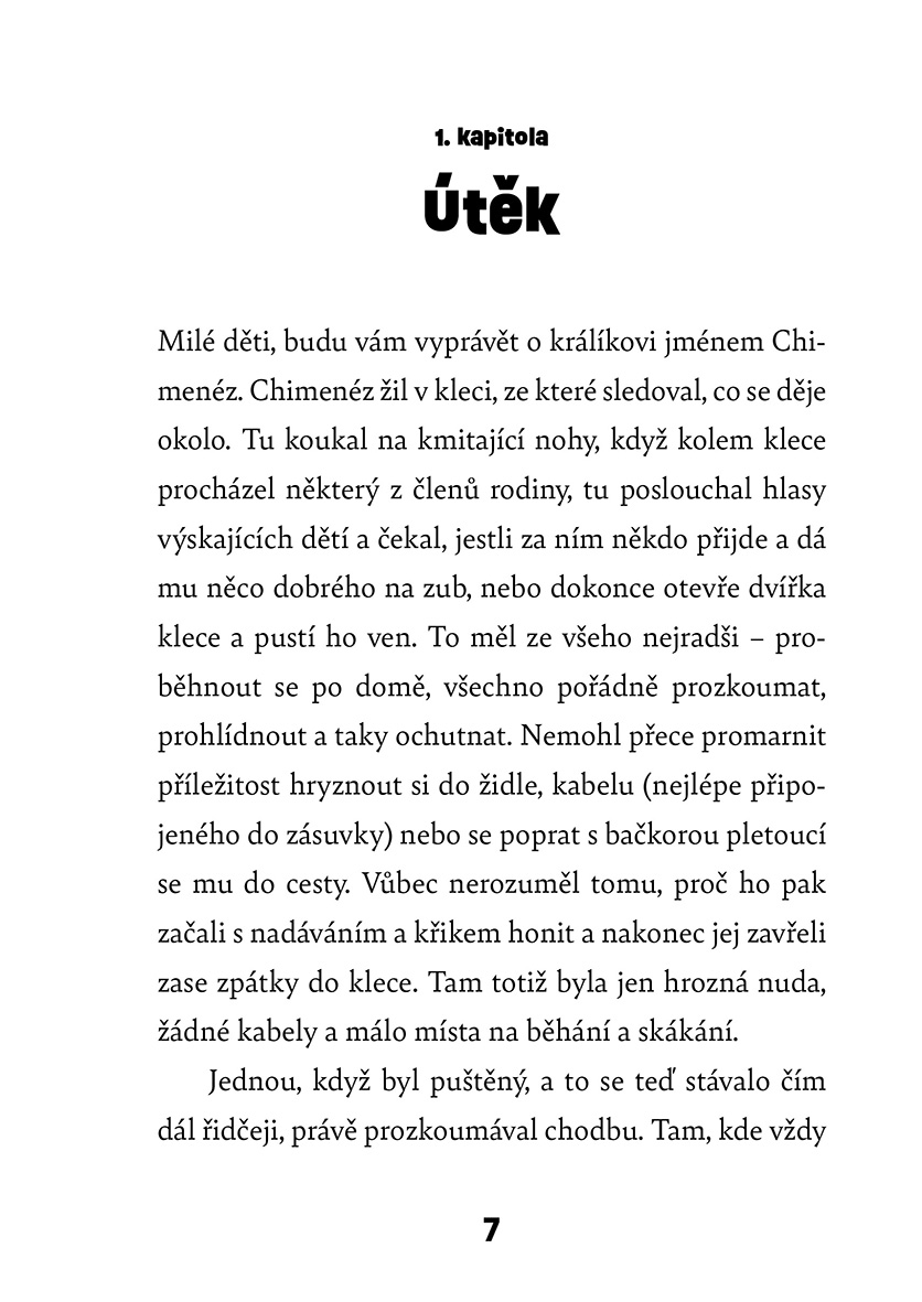 Dobrodružství králíka Chimenéze