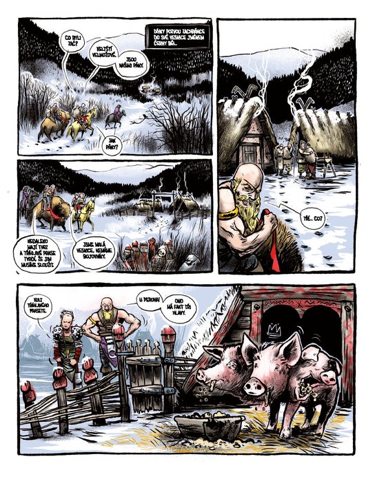 Slavika a kult tříhlavého prasete