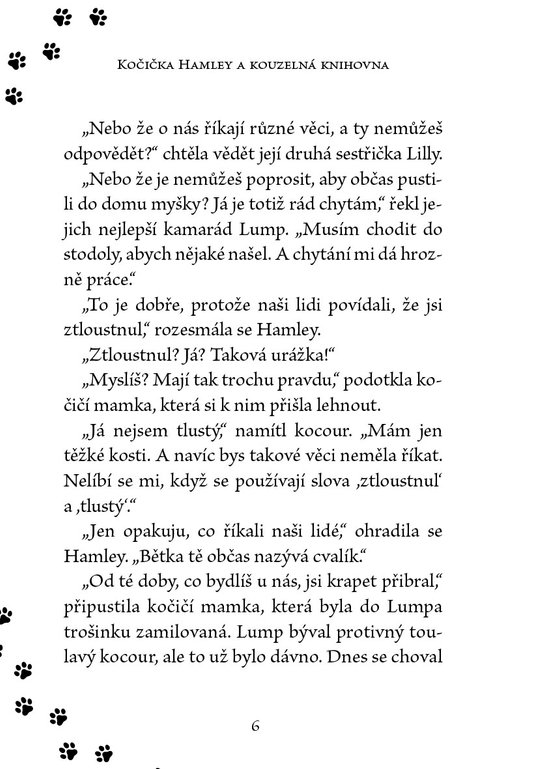Kočička Hamley a kouzelná knihovna