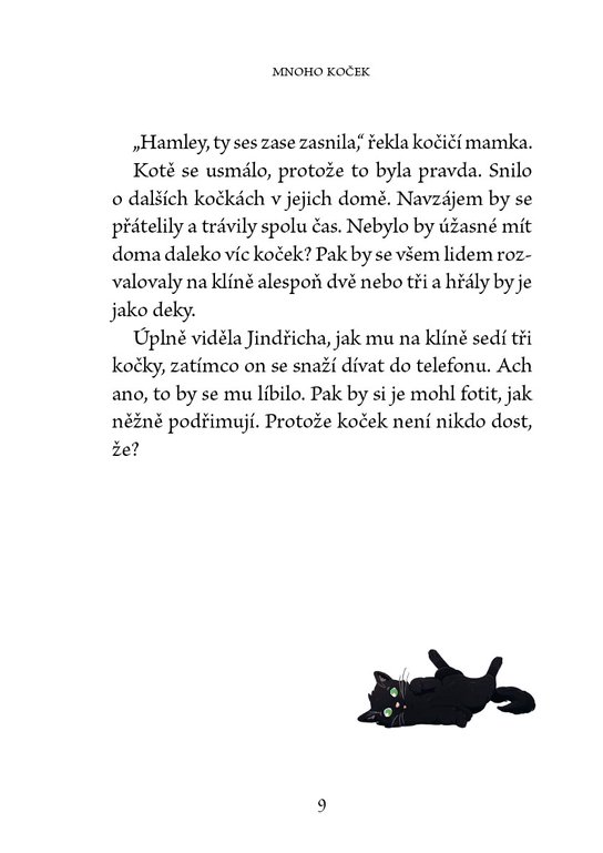 Kočička Hamley a kouzelná knihovna