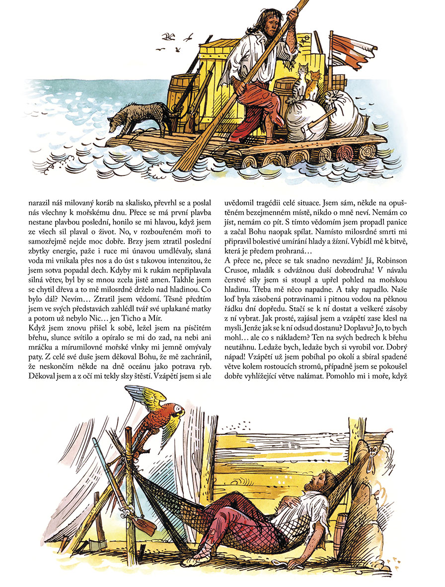 Robinson Crusoe - Vojtěch Kubašta