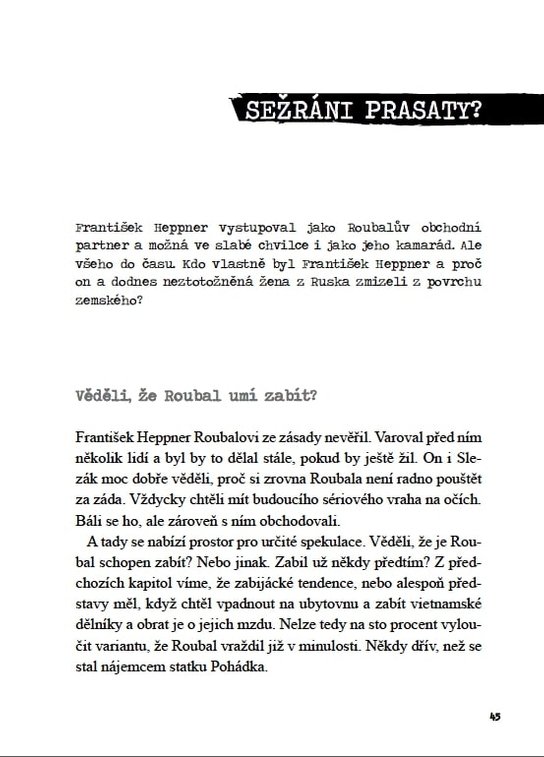 Zabiju tě pro pár stovek