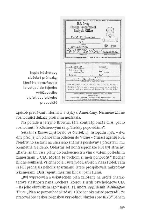 Českoslovenští vyzvědači