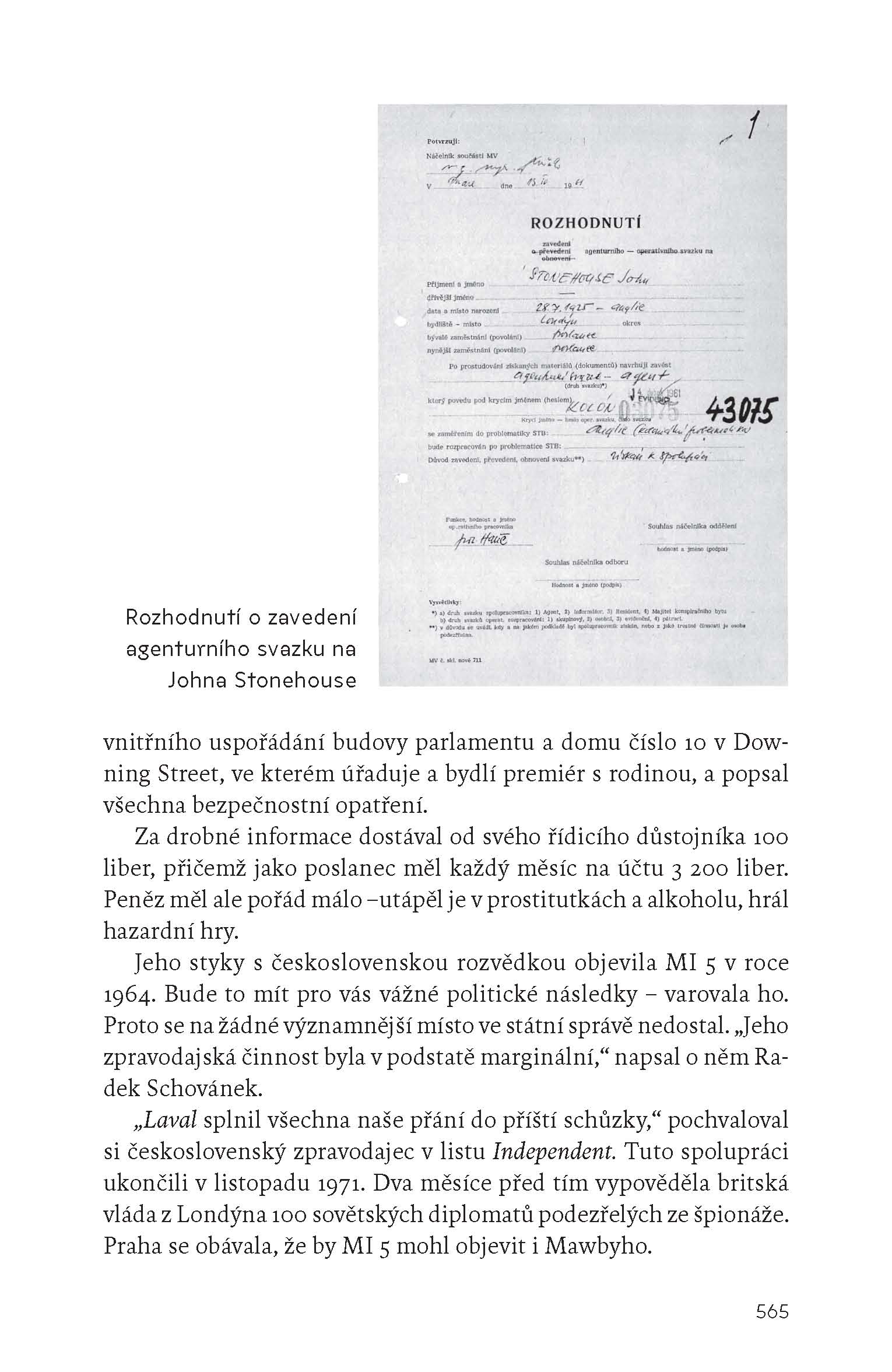 Českoslovenští vyzvědači