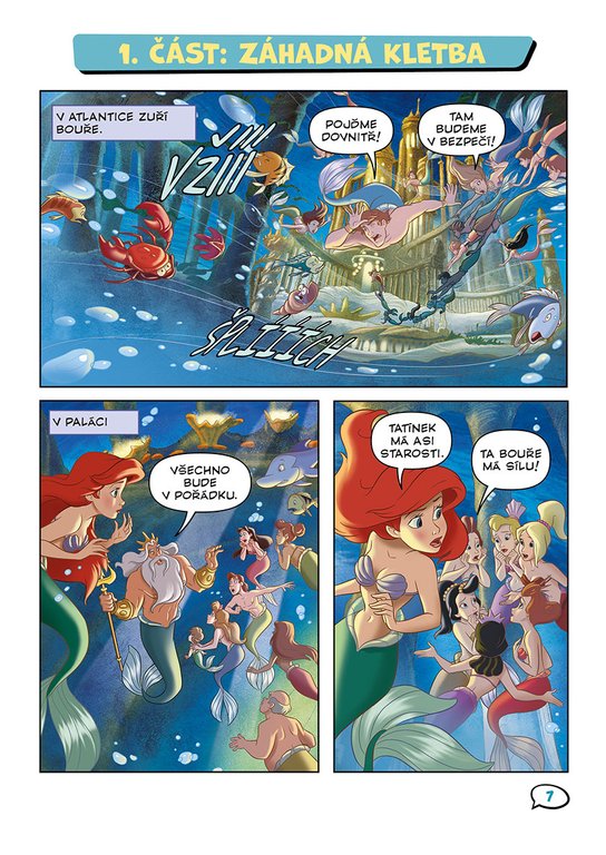 Disney - Ariel: Kouzlo svítící perly