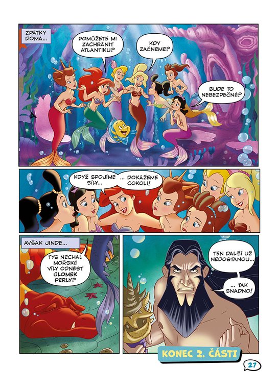 Disney - Ariel: Kouzlo svítící perly