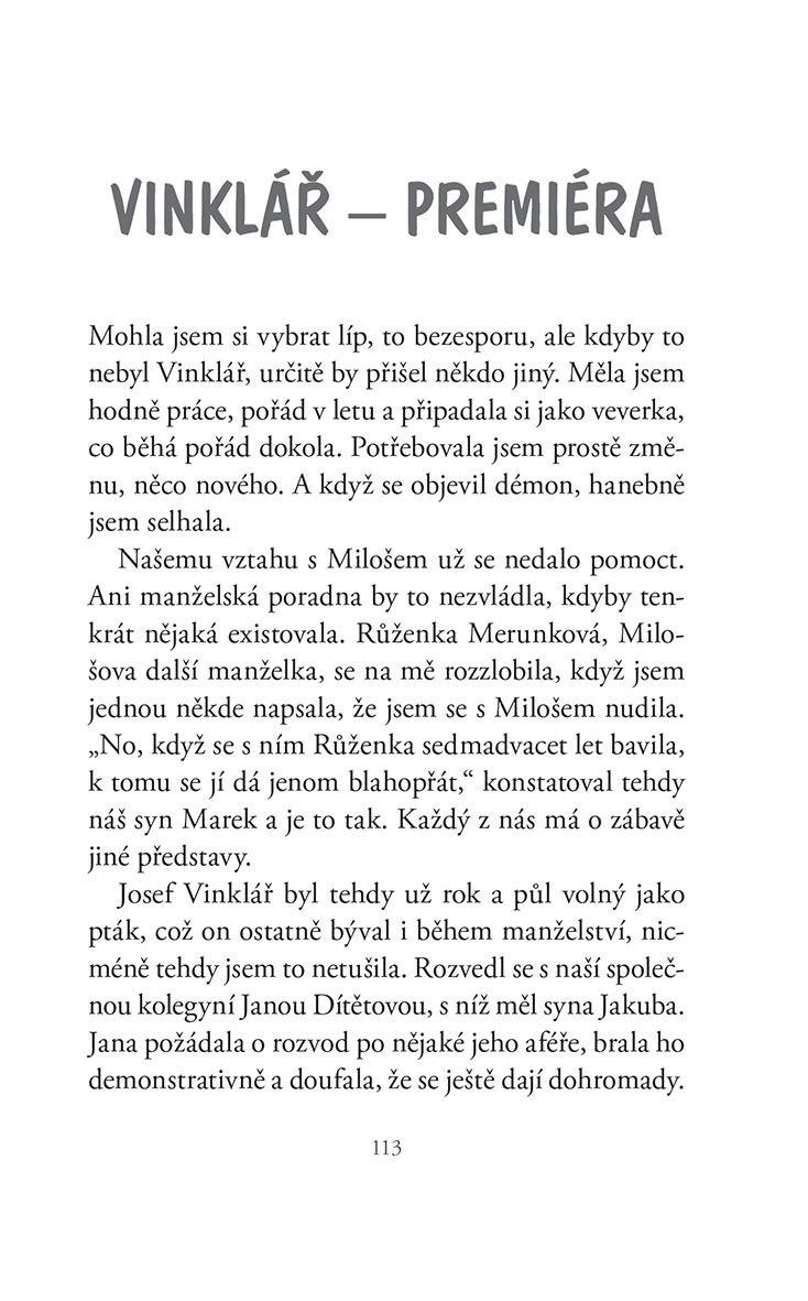 Šťastná za všech okolností