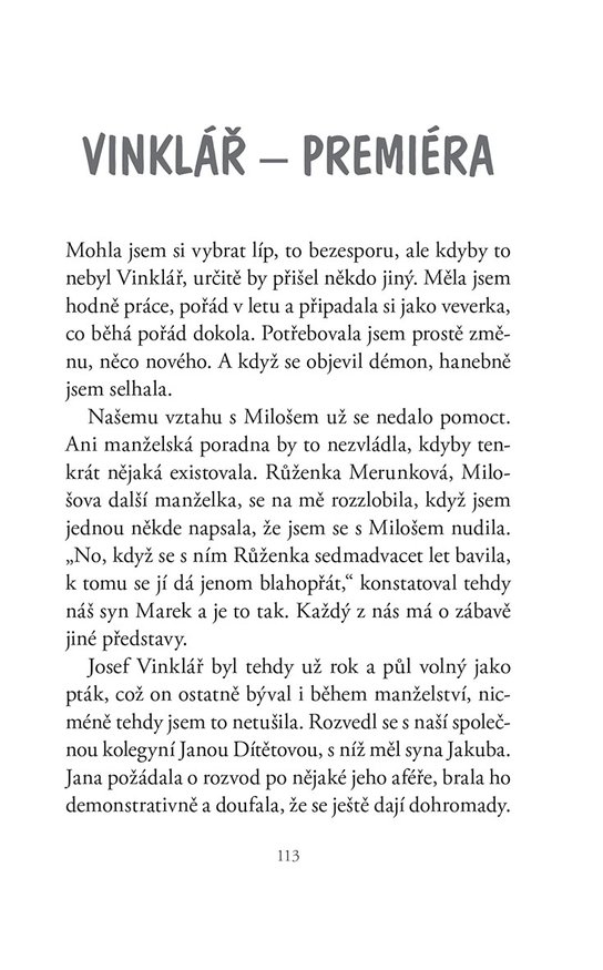 Šťastná za všech okolností