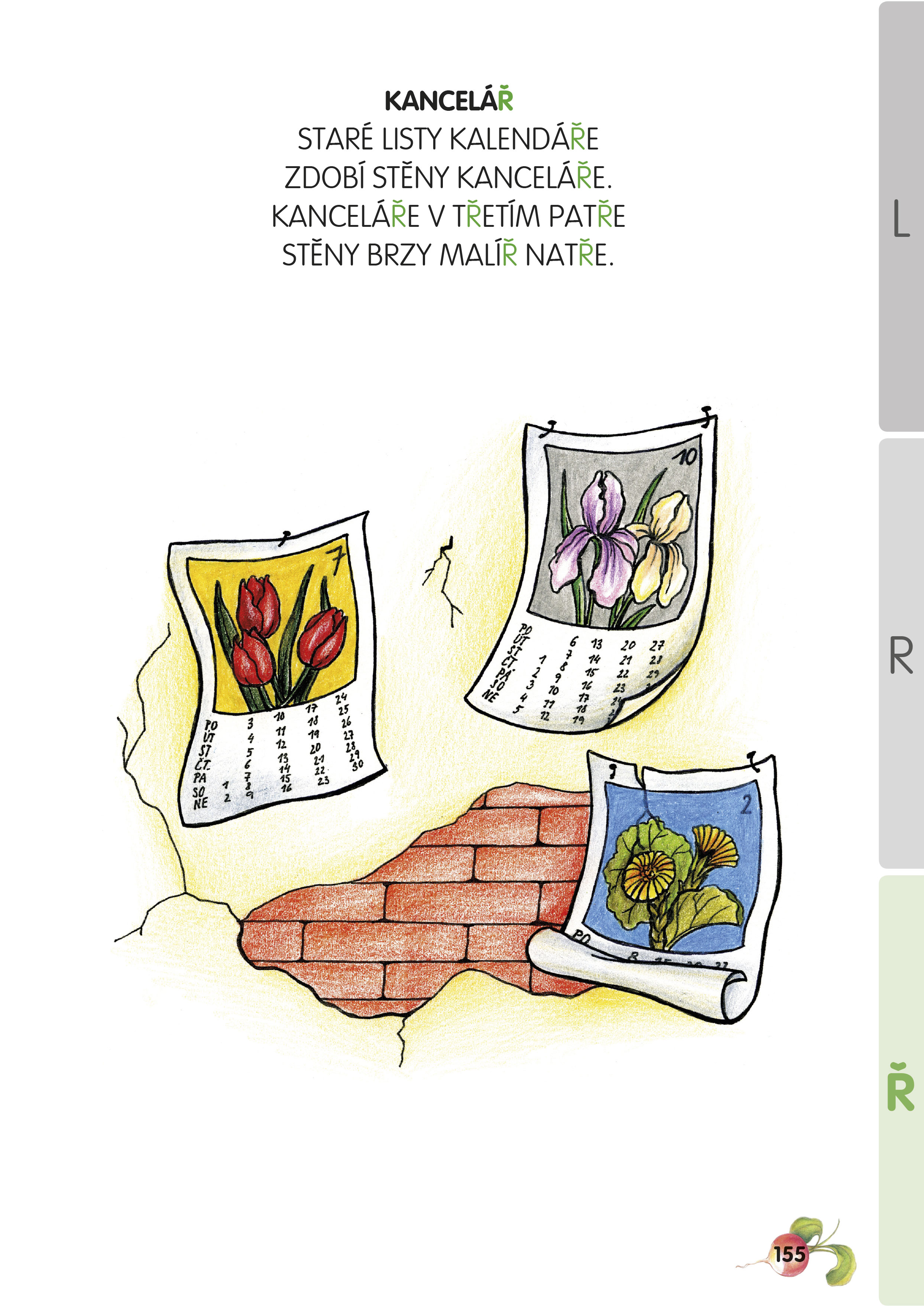 L, R, Ř je brnkačka