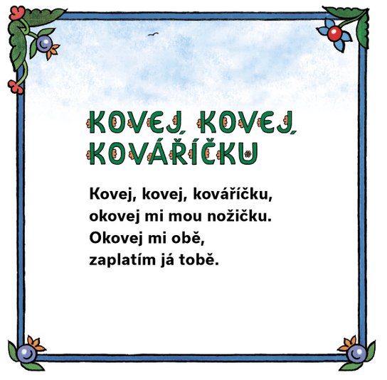 Malovaná říkadla – Josef Lada