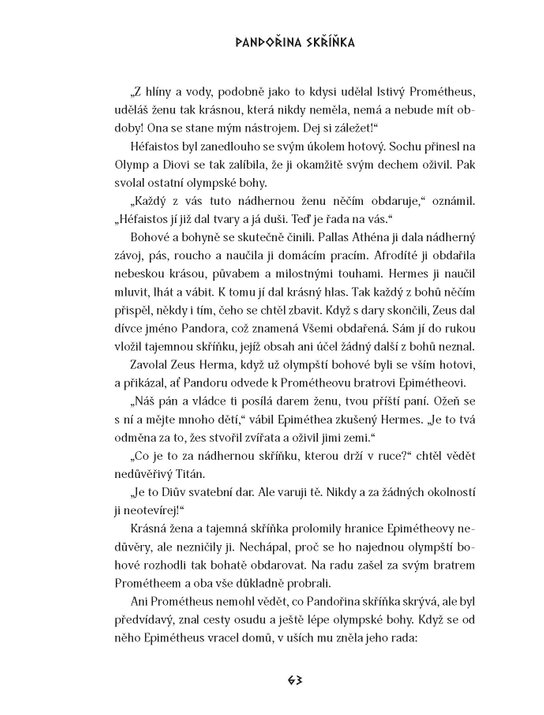 Nejkrásnější řecké báje a pověsti