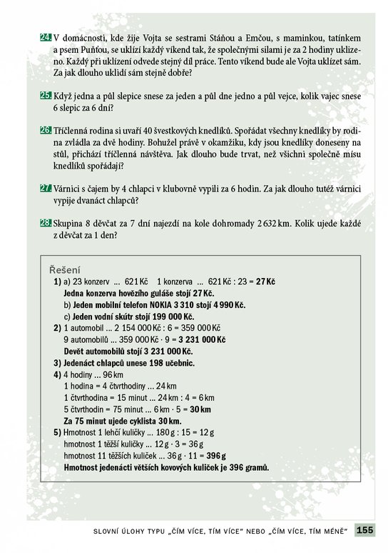 Příprava na přijímací zkoušky na SŠ-Matematika 8letá gymn.