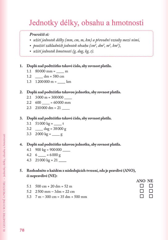 Přijímací zkoušky na víceletá gymnázia – matematika