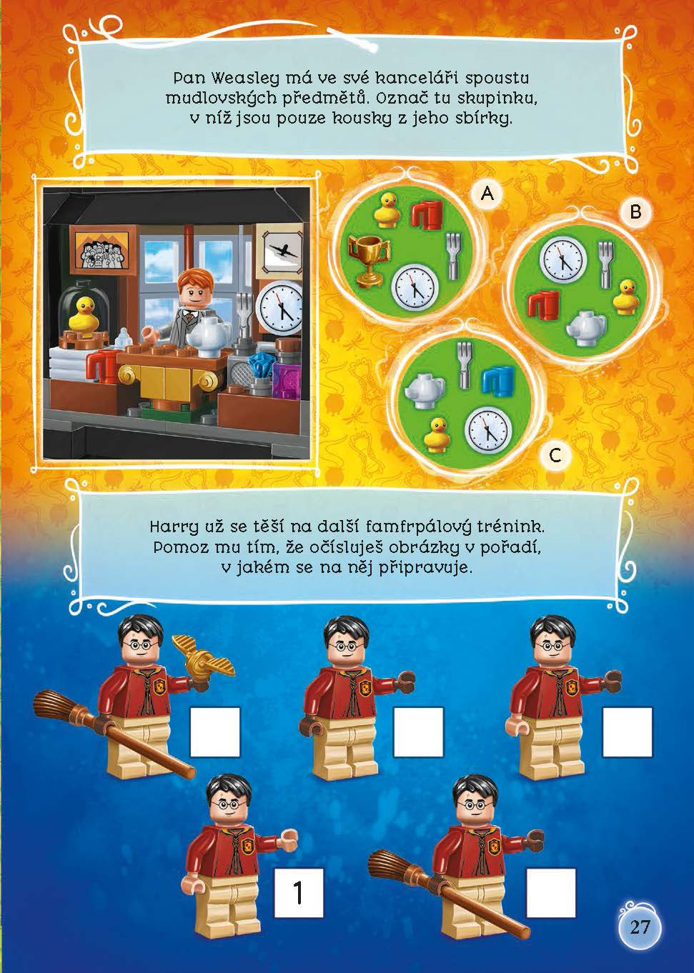 LEGO® Harry Potter™ Kapitán famfrpálového týmu