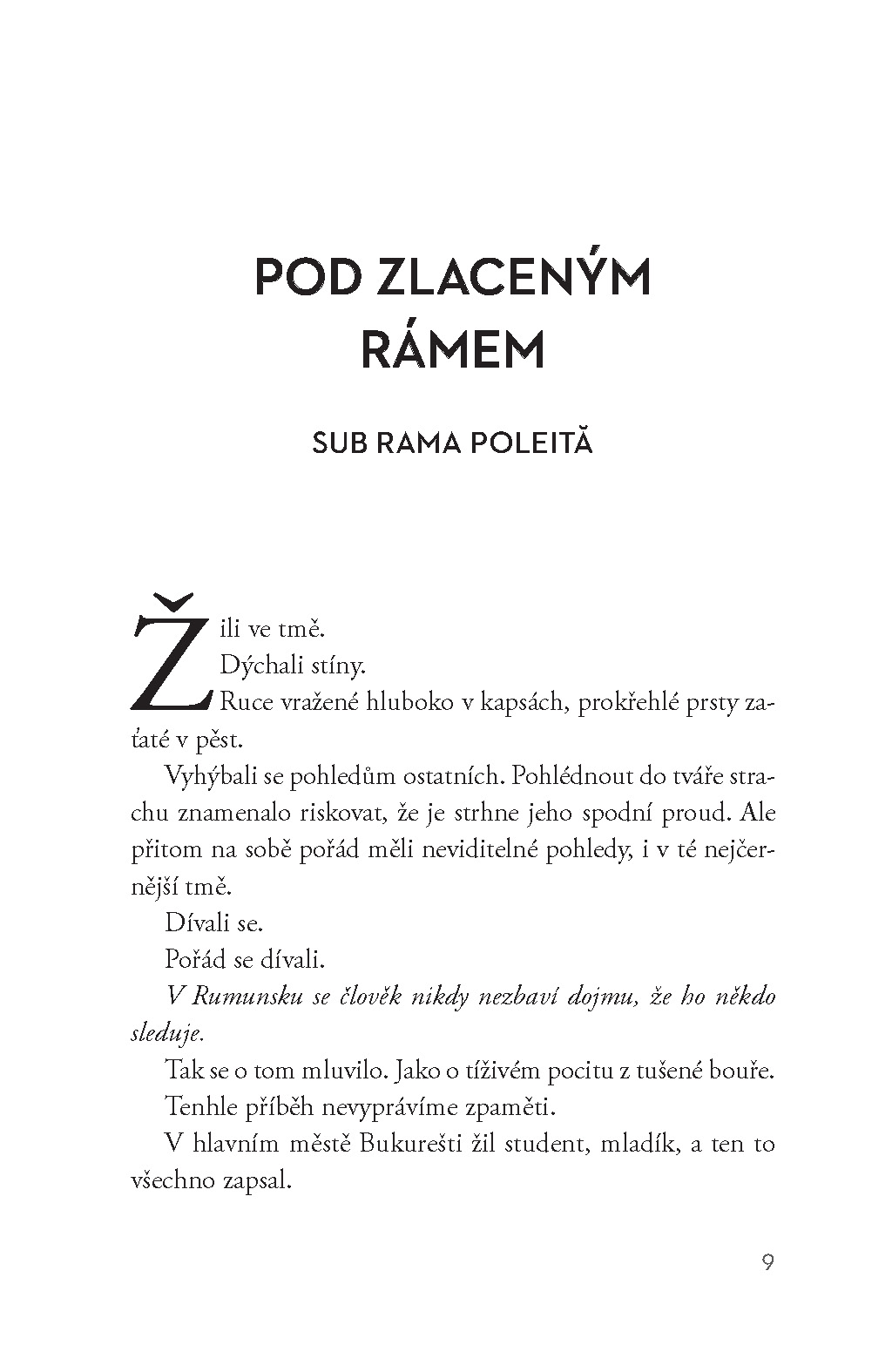 Musím tě zradit