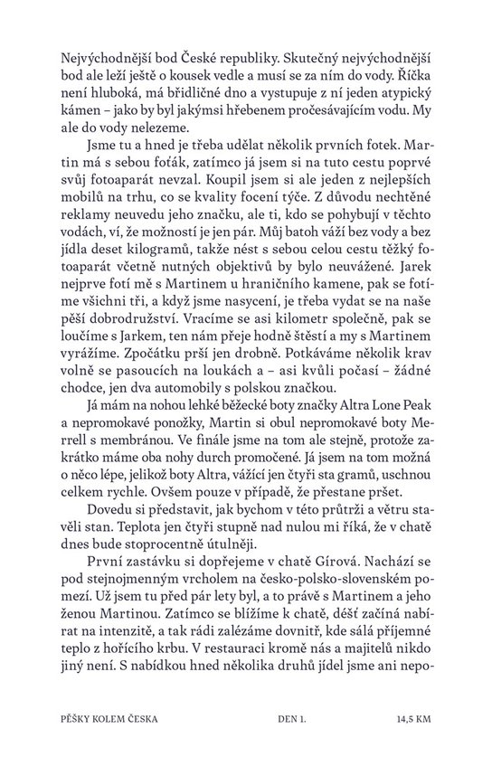 Pěšky kolem Česka