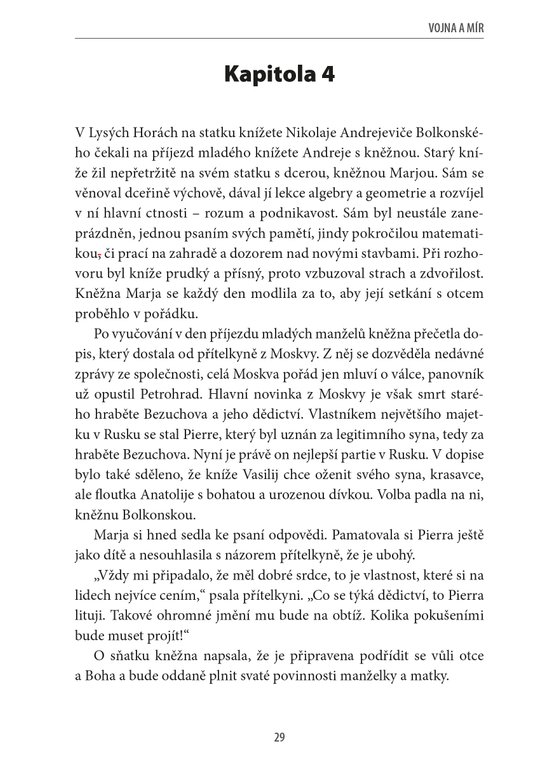 Vojna a mír B1/B2