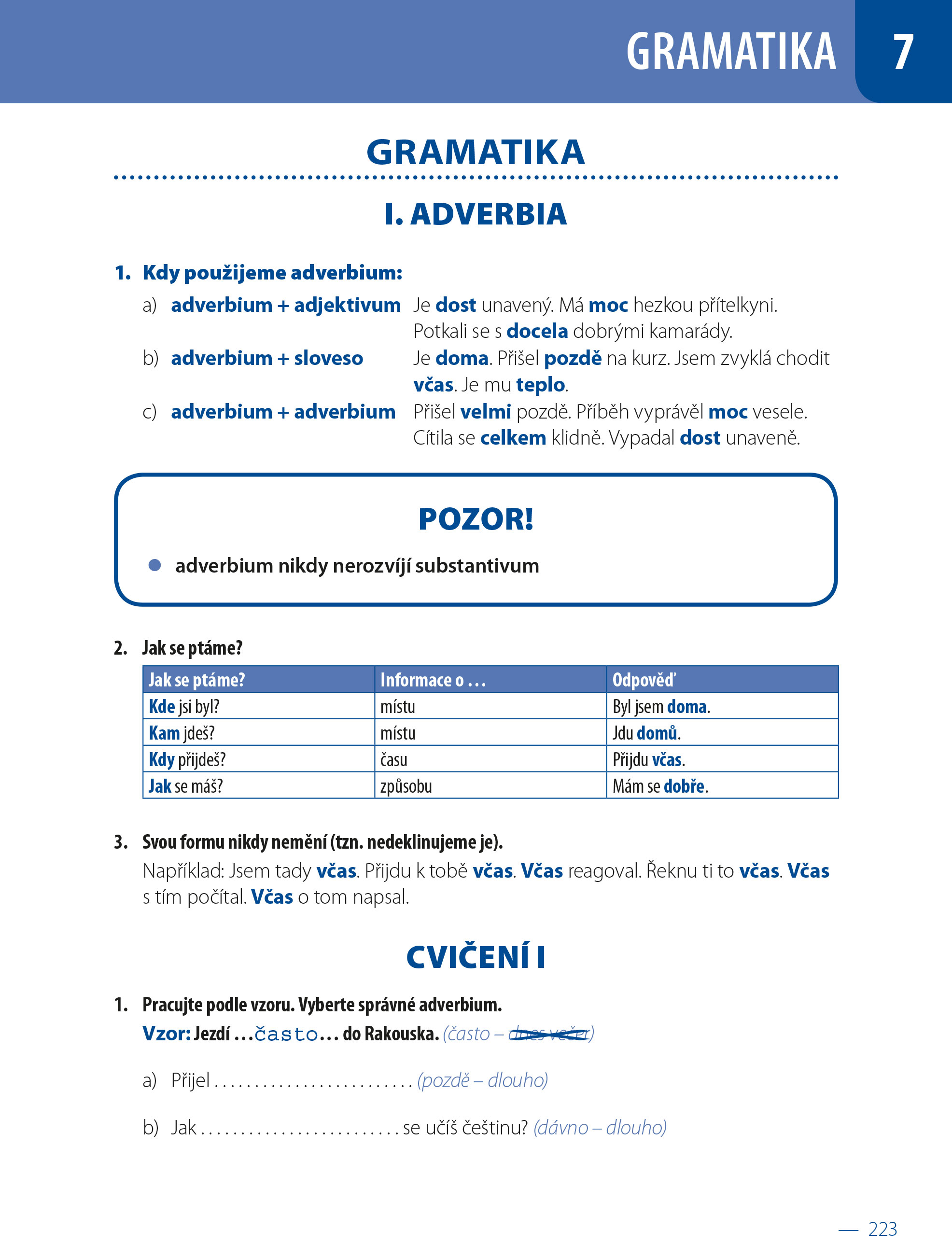 Čeština pro cizince B1