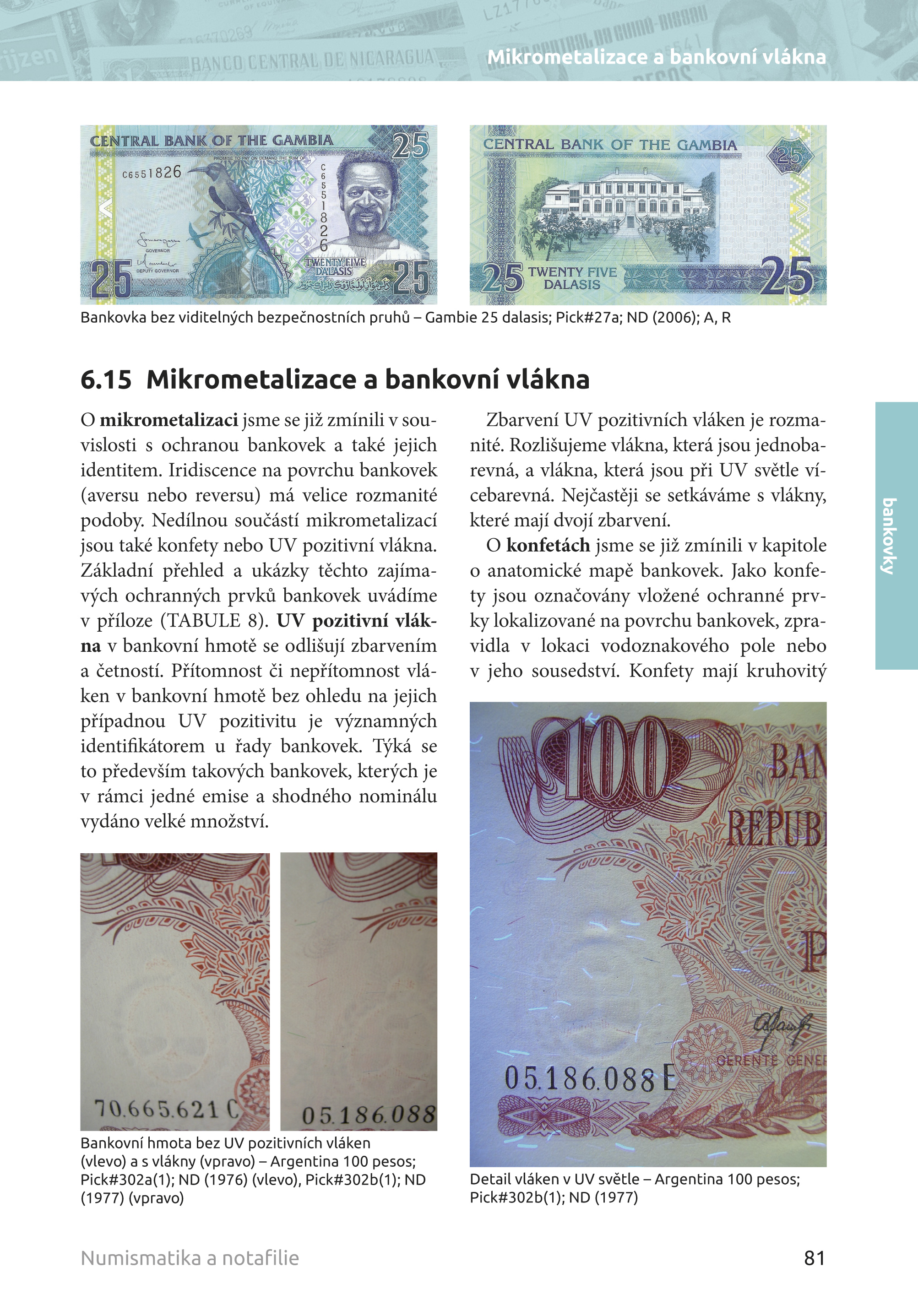 Numismatika a notafilie