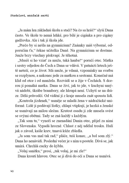 Stodolovi: manželé smrti