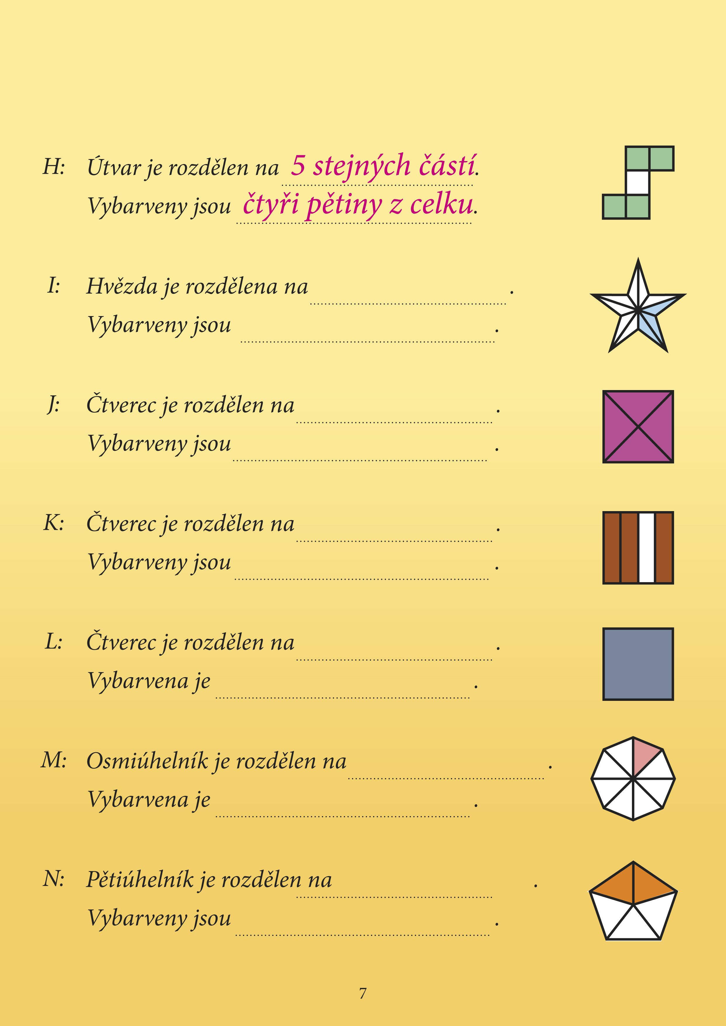 Mami, tati, já těm zlomkům nerozumím - 1. stupeň ZŠ