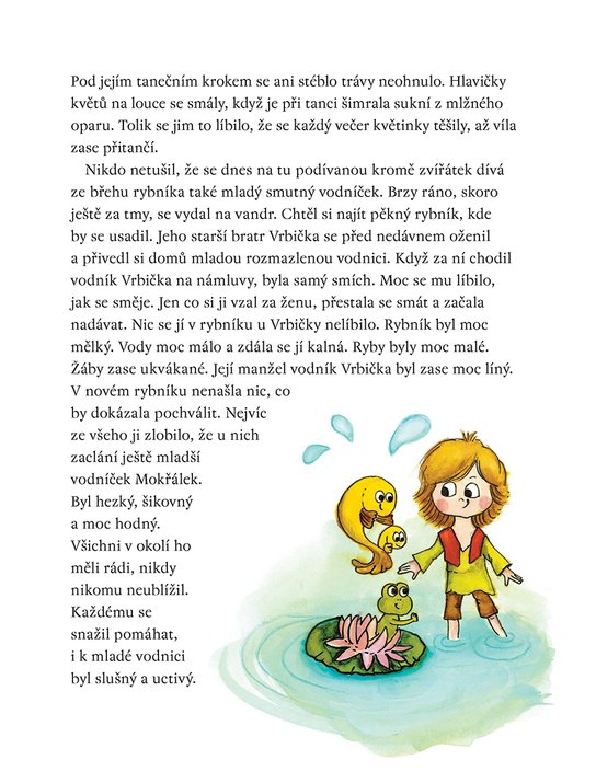 Vodník Mokřálek a zlatá šupinka