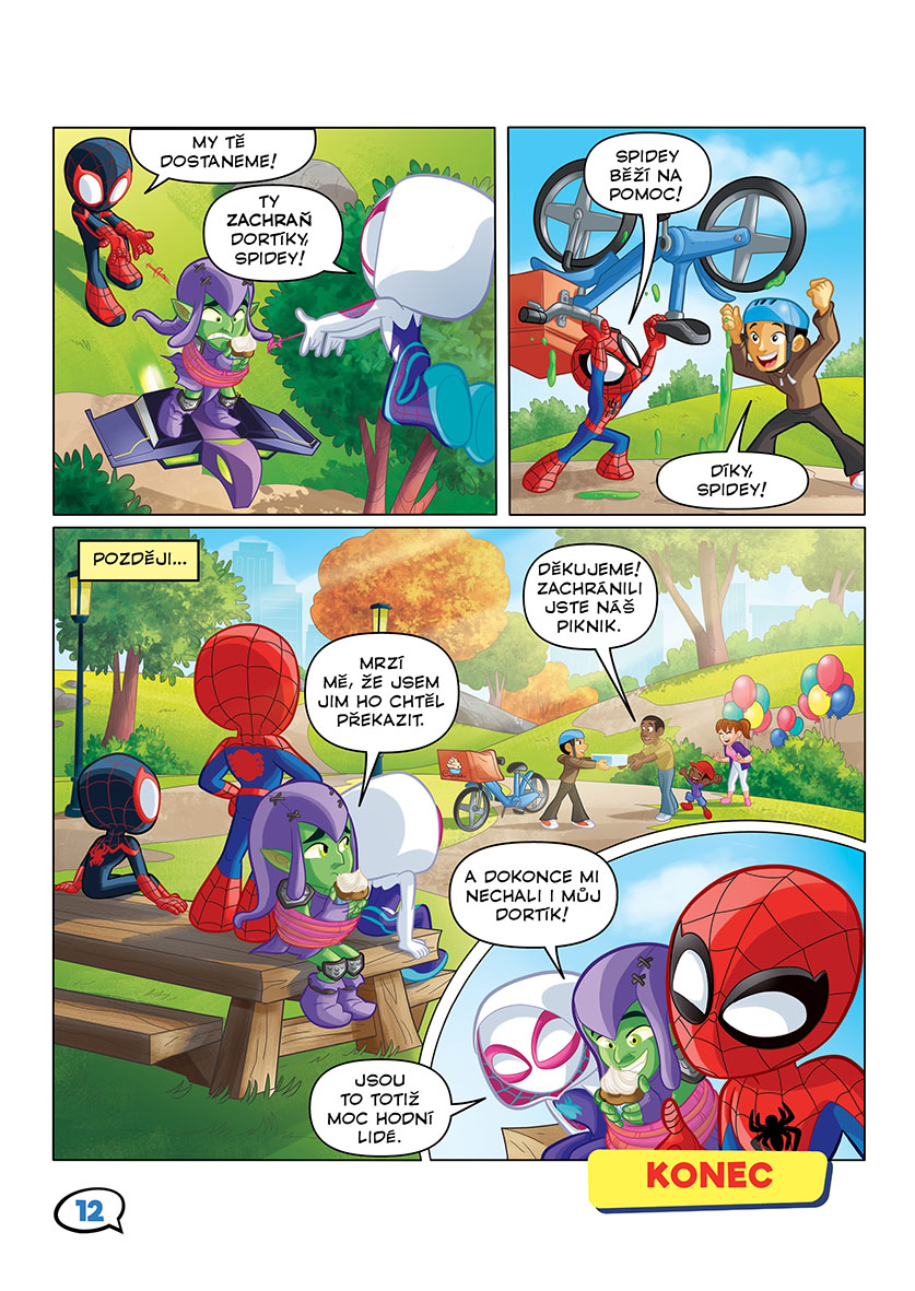 Marvel - Spidey a jeho úžasní přátelé: Superhrdinové, do akce!
