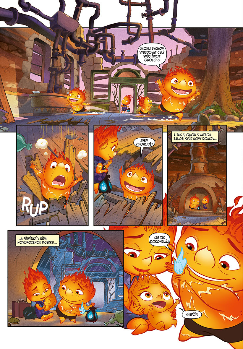 Mezi živly - Filmový příběh jako komiks