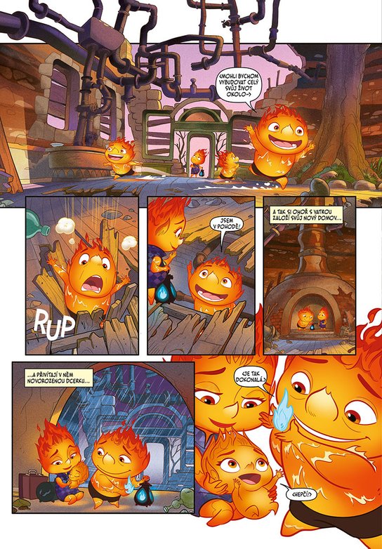 Mezi živly - Filmový příběh jako komiks