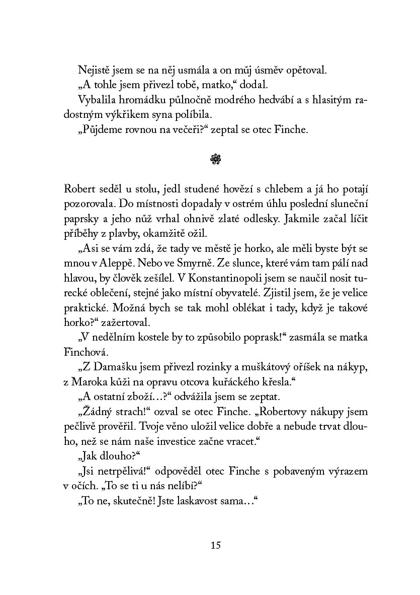 Žena obchodníka s kořením