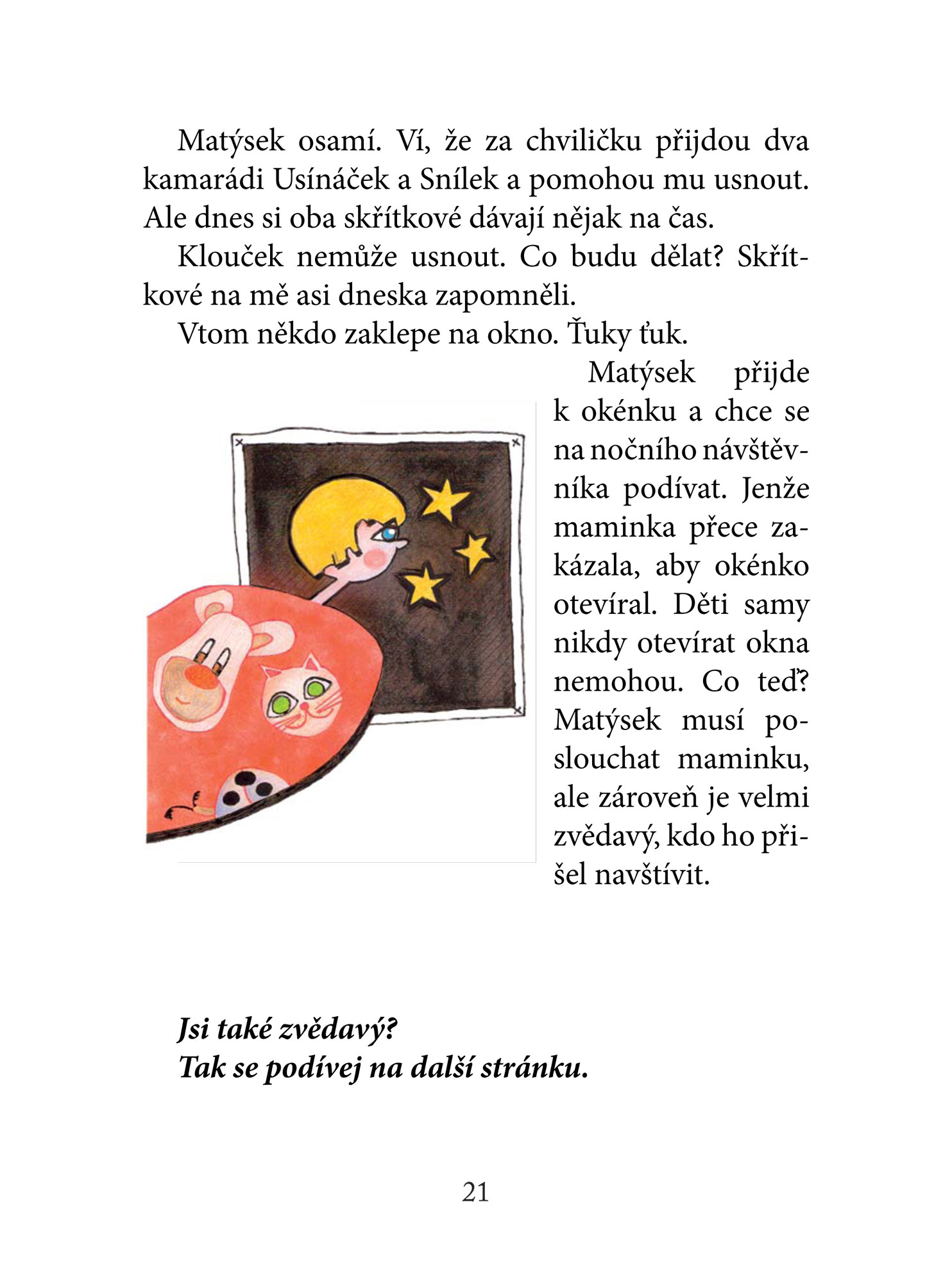 Kam chodí spát Usínáček