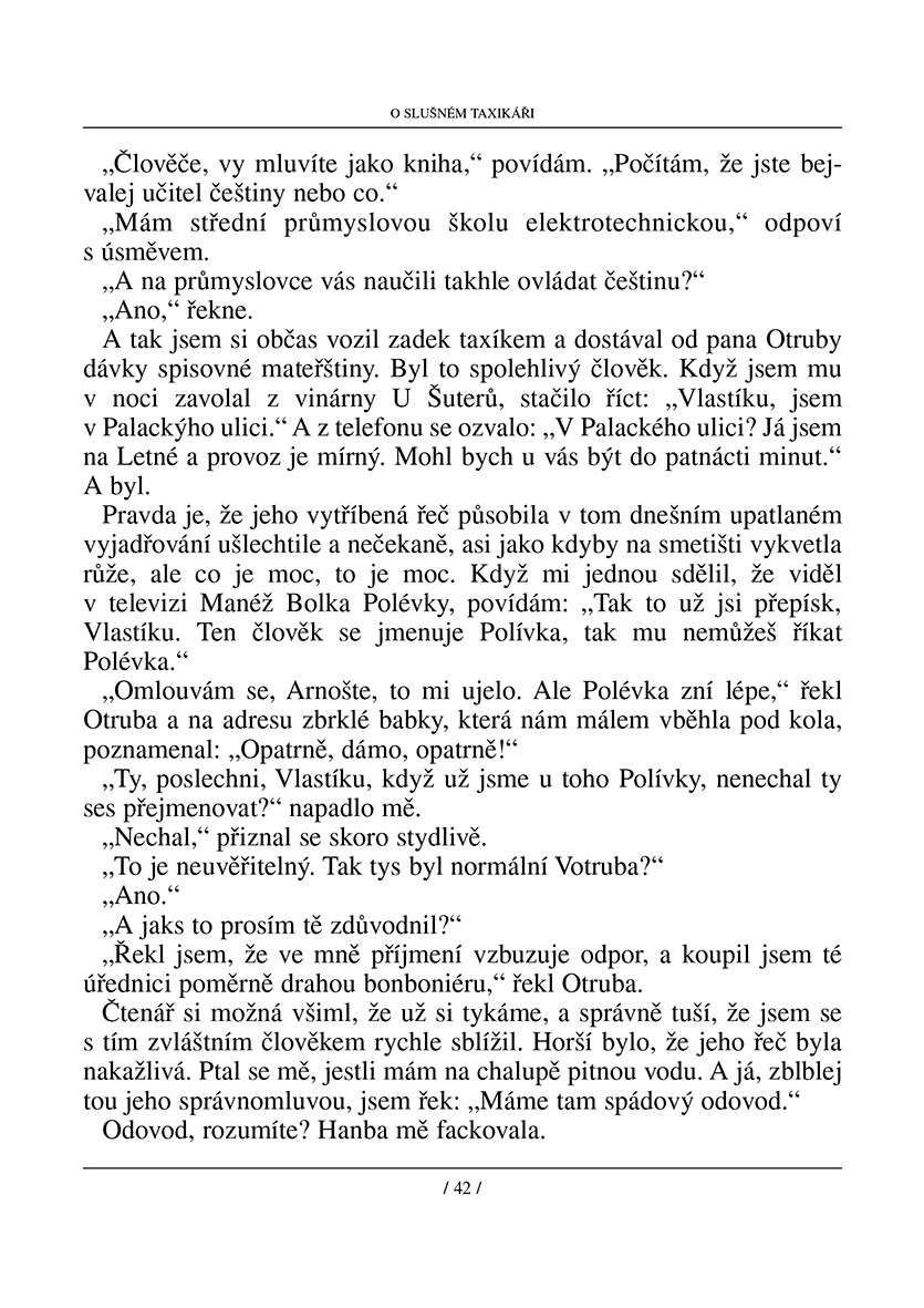 Zdeněk Svěrák – NOVÉ POVÍDKY