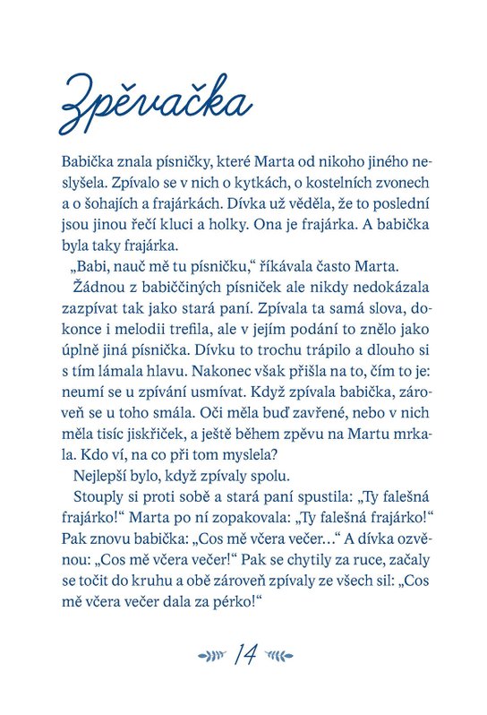 Marta si vzpomíná