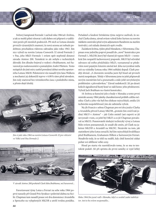 Hrdinové formule 1 - Clark, Fittipaldi, Mansell