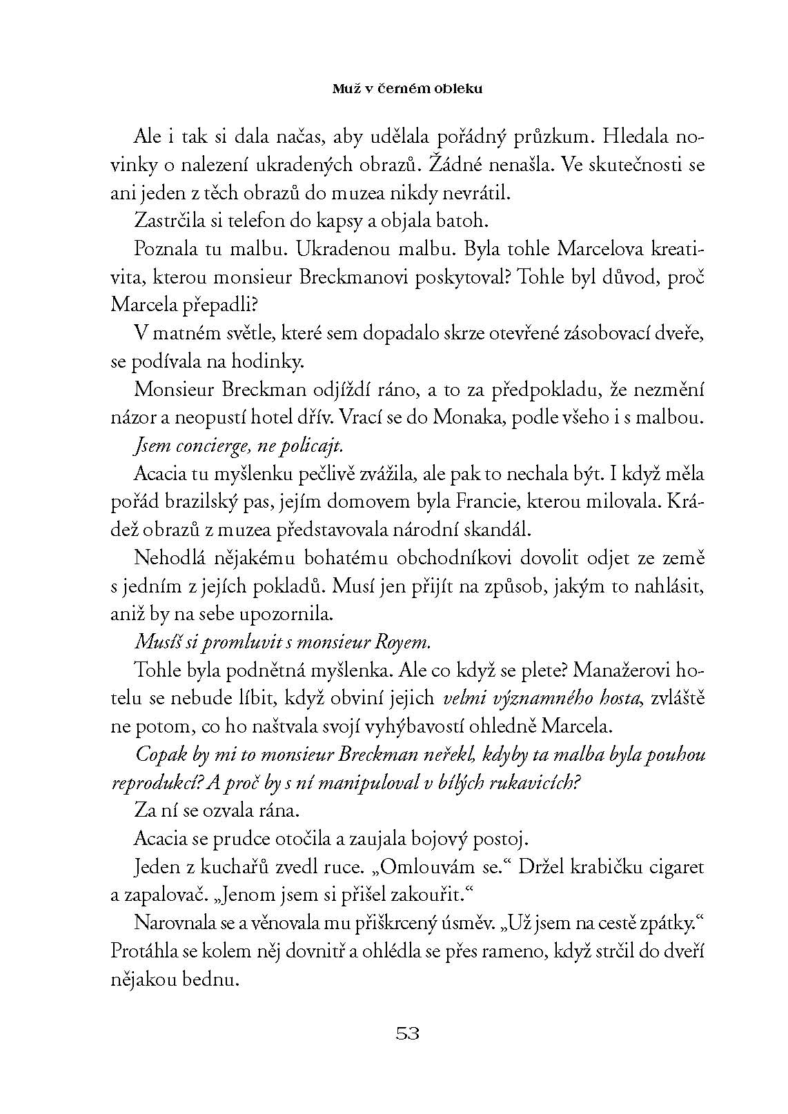 Muž v černém