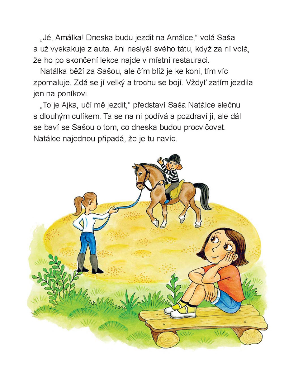 Čteme s radostí – Natálka a svět vzhůru nohama