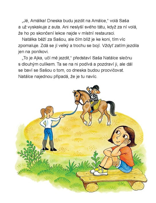 Čteme s radostí – Natálka a svět vzhůru nohama