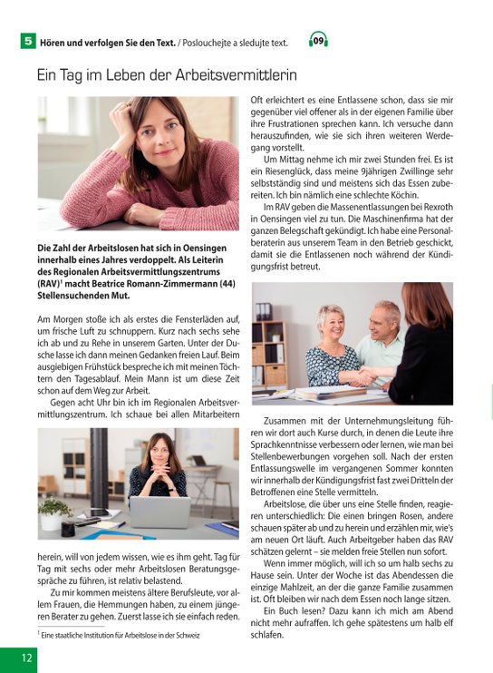 Sprechen Sie mit!