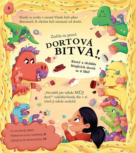 Dokonči příběh - Kam zmizel dort?