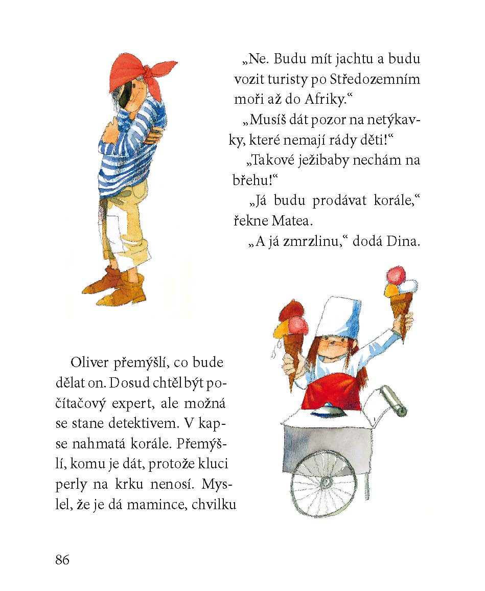 Rošťák Oliver a korále pro mořskou vílu