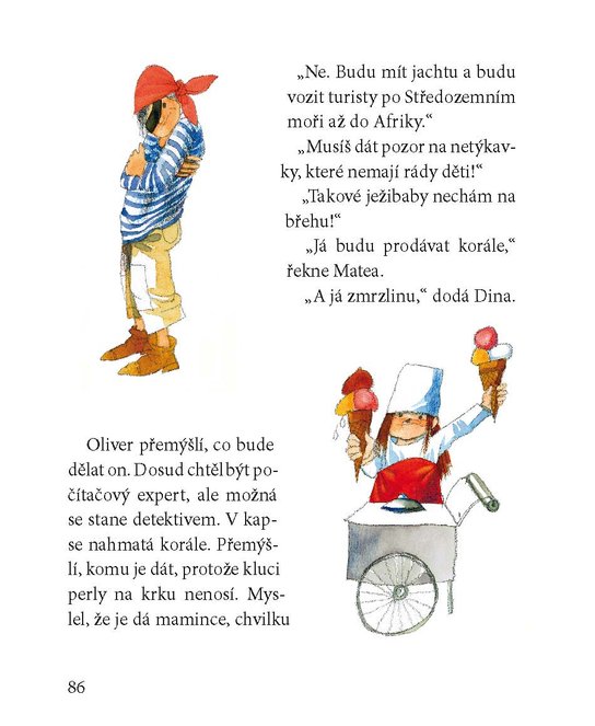 Rošťák Oliver a korále pro mořskou vílu