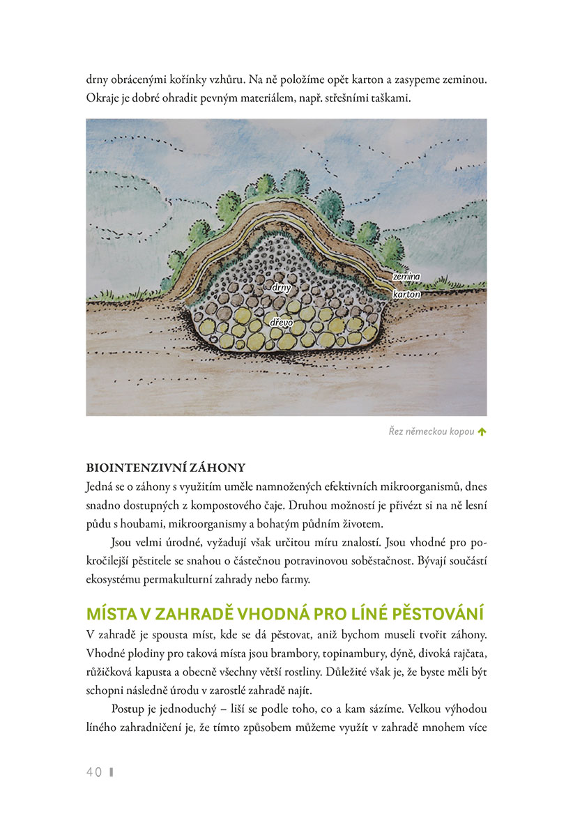 Líná zahrada